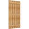 Ekena Millwork Spaced Board-n-Batten Shutters, Rough Sawn Western Red Cedar, 34 3/4W x 57H, PR RBS06S35X057RWR - alternate 3